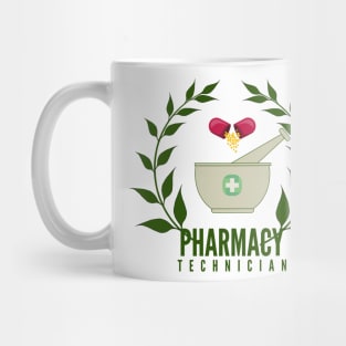 Pharmacy technician symbols Mug